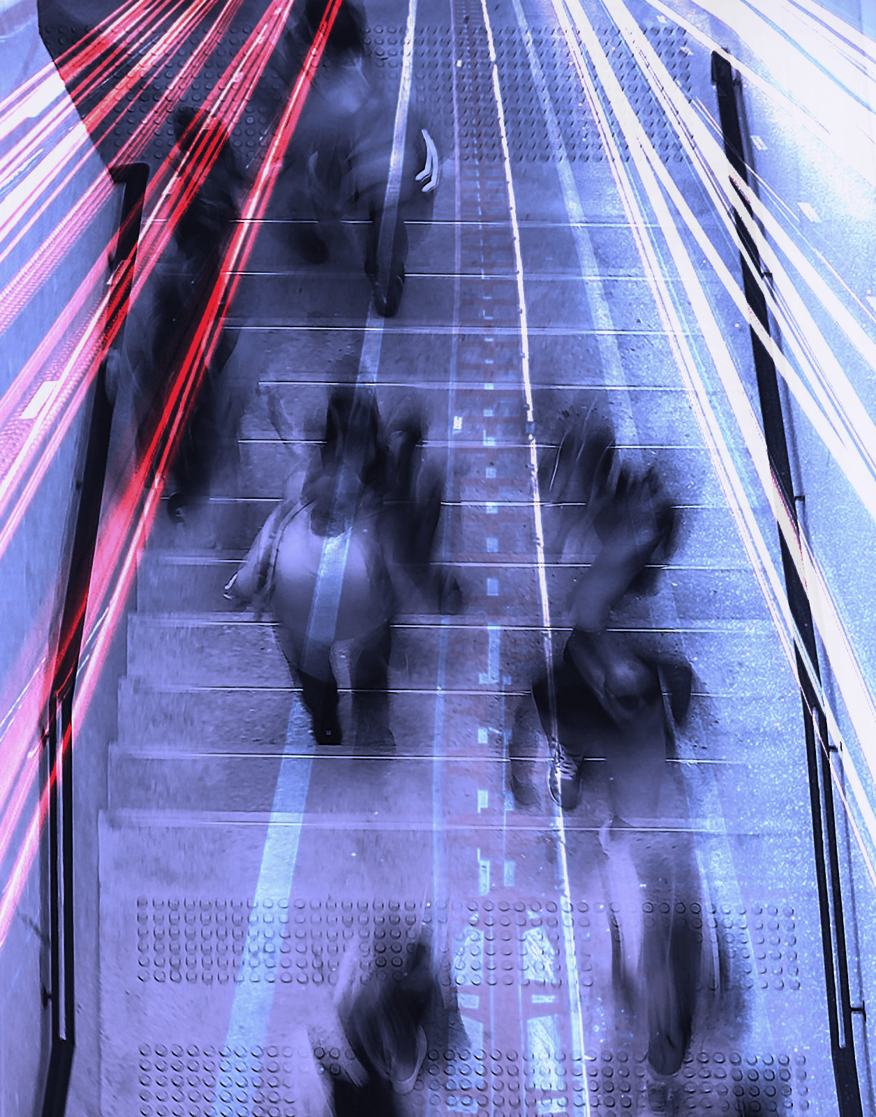 People walking
