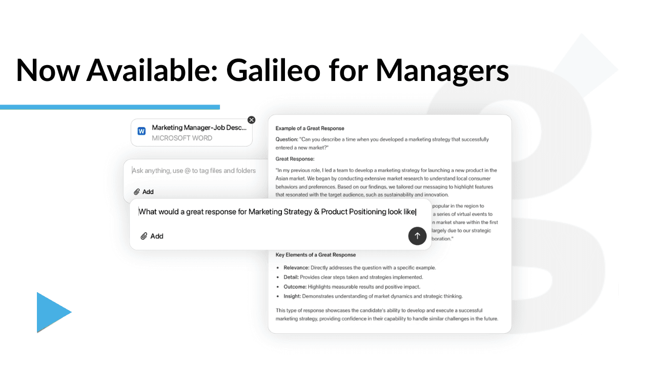 Galileo for Managers demo thumbnail