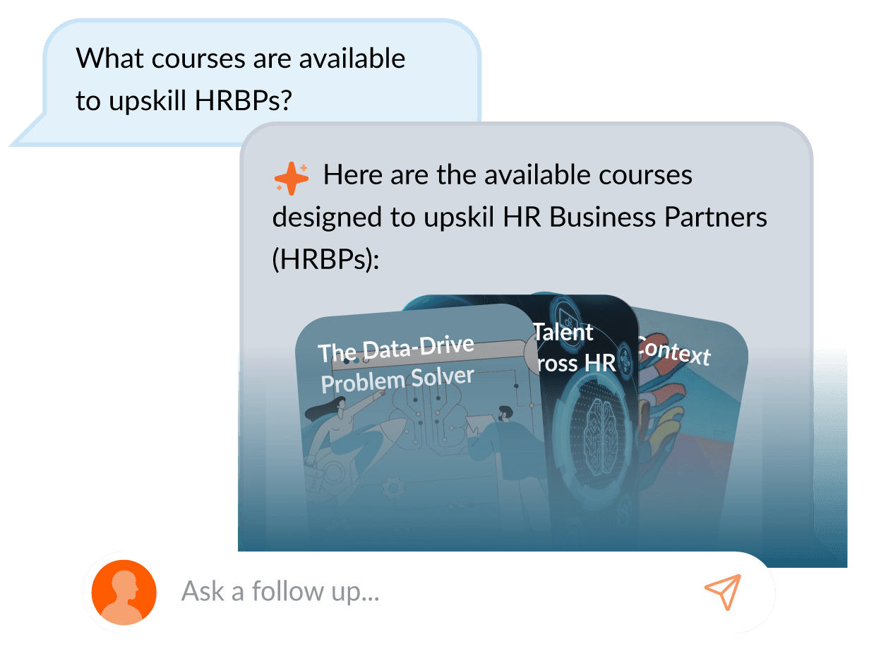 mockup of messaging in app