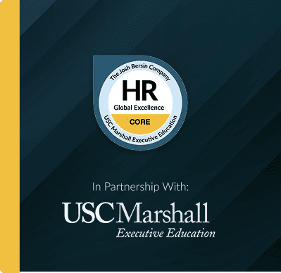 HR Global Excellence Core in Partnership With USC Marshall Executive Education